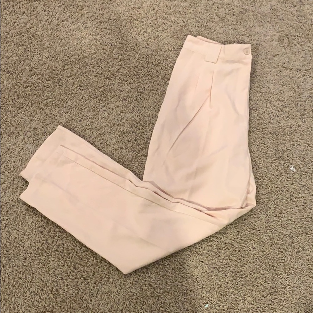 Pink dress pants